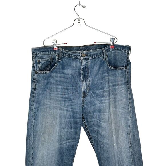 Levi's 569 Men's Jeans Loose Straight Fit Classic Hi-Rise Pants Denim Blue Sz.40 - Picture 7 of 12
